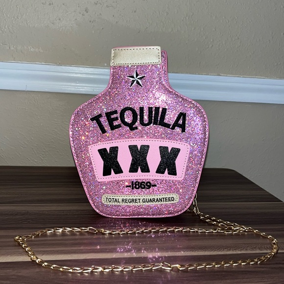 Tequila Total Regrets Crossbody Purse - Picture 7 of 8